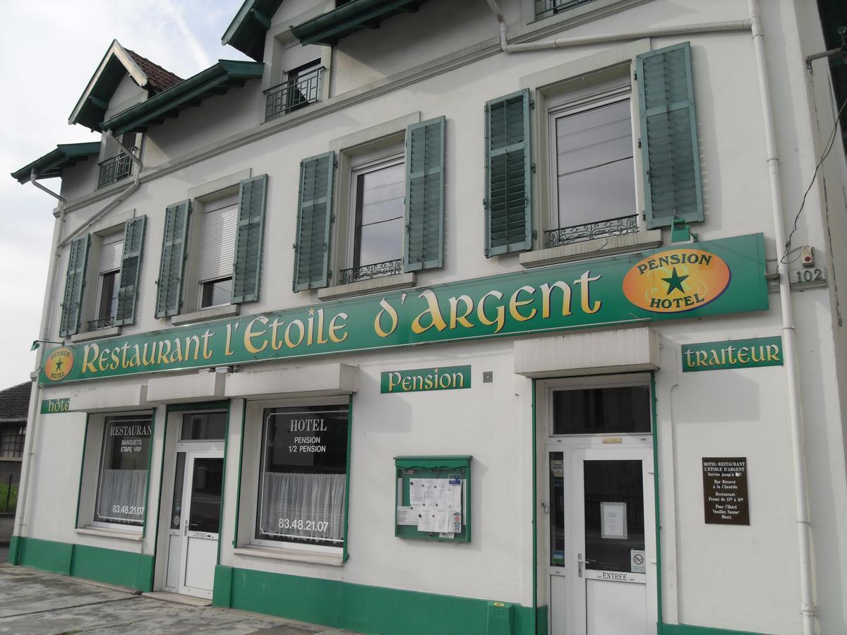 Hotel L Etoile D'Argent Varangéville Esterno foto